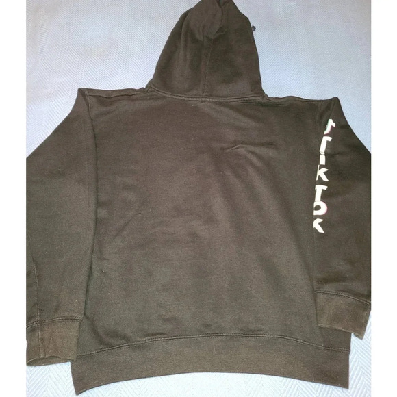 ESY Surf Co. Pullover Hoodie Teen's Size Medium Tiktok Logo Print Long Sleeve -Q - Picture 6 of 7